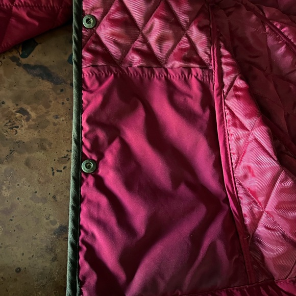 LANDS END Quilted Riding Jacket SZ 6-8 - Picture 5 of 7